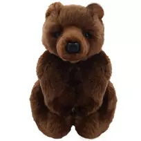 Beppe Pliušinis žaislas - rudos spalvos meškiukas, 22 cm