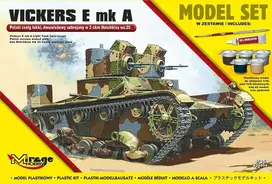 Mirage Plastikinis modelis Polish Light Two-Boret Tank