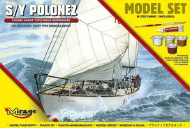 Mirage Plastikinis lenkų Bermuda Ketch tipo jachtos modelis 1/50