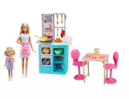 Mattel Komplektas su Barbie Sisters - Kepimas kartu