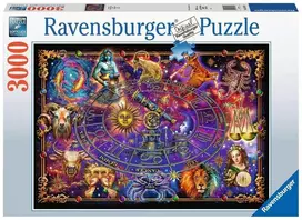 Ravensburger Dėlionė 3000 vnt. - Zodiako ženklai