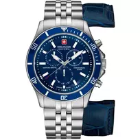 Laikrodis Swiss Military Hanowa Swiss Military Flagship Chronograph Set 06-5183.7.04.003SET