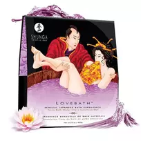 Shunga - Lovebath Sensual Lotus vonios druska 650 g.