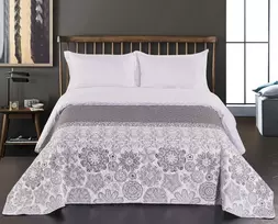 DecoKing Lovatiesė 260 × 280 cm, pilka