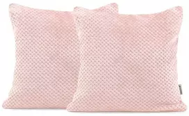 DecoKing Pagalvės užvalkalas 45×45 cm pudrinė rožinė HENRY