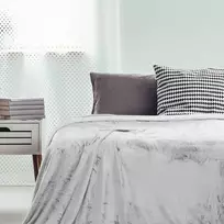 Balta antklodė DecoKing MIC 220×240 cm