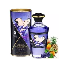 Shunga - Afrodiziako šildantis aliejus su egzotiniais vaisiais 100 ml