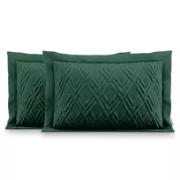 AmeliaHome Dekoratyvinis pagalvės užvalkalas 50 × 70 cm, komplektas 2 vnt.