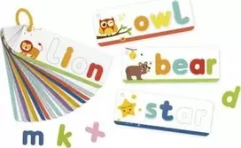 Dėlionė Tooky Toys Tooky Toy Alphabeto Galvosūkis Montessori - Gyvūnų Raidės 57 vnt.