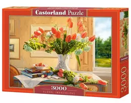 Castorland Dėlionė 3000 vnt. - Gėlės