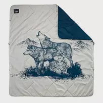 Thermarest Kelioninė antklodė Therm-a-Rest Argo Blanket - Pilka su kalnais