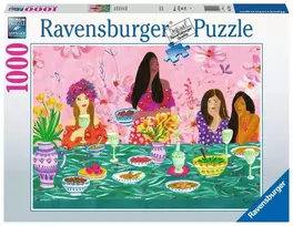 Ravensburger Dėlionė 1000 vnt. - Merginų pusryčiai