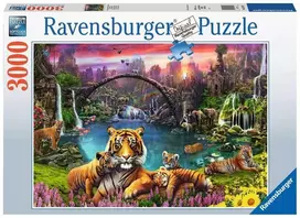 Ravensburger Dėlionė 3000 vnt. - Laukinė gamta