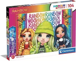 Clementoni Dėlionė 104 vnt. - Rainbow High