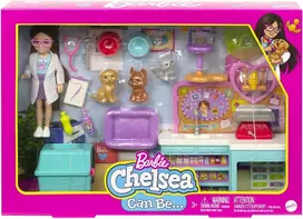 Barbie Chelsea Can Be Pet Vet Set HGT12 Mattel