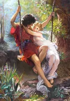 Castorland dėlionė Springtime Pierre - Auguste Cot 1000 det.