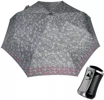 Parasol Pusiau automatinis moteriškas skėtis CARBON STEEL DA331-9