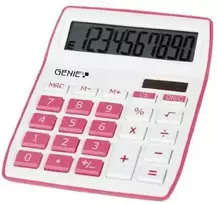 Kalkulator Genie GENIE Tischrechner 840P pink