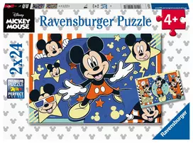 Ravensburger Dėlionė 2x24 vnt. - Peliukas Mikis