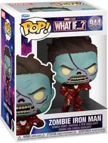 FUNKO POP! Vinilinė figūrėlė: Marvel: What If...? – Zombie Iron Man, 9 cm