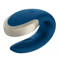 „SATISFYER DOUBLE LOVE CONNECT“ PROGRAMĖLĖ MĖLYNA
