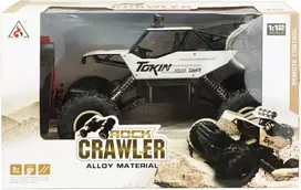 Roger RC automobilis Rock Crawler 1:12 4WD METAL sidabrinis