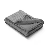 Medisana | Knitted Heating blanket | HB 680 | Number of heating levels 3 | Washable | Elektrinė šildyklė | Pilkas