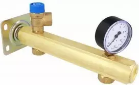 Afriso Karšto vandens saugos grupė BSB, Nmax UDT 111,5 kW, su apsauginiu vožtuvu MS 6 bar, su jungtimi prie išsiplėtimo indo (90620000)