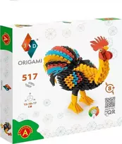 Dėlionė Alexander Aleksandras, origami 3d - Kogutas