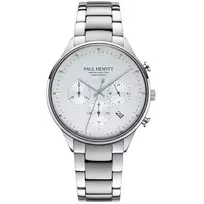 Laikrodis Paul Hewitt Solar Chrono Sidabrinis Baltas PH-W-0302