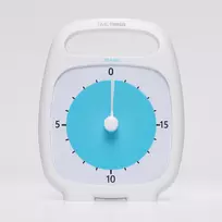 Dėlionė Laikmatis / atgalinio skaičiavimo laikrodis - Time Timer PLUS 20 min, Baltas (14x18 cm), JAC5033