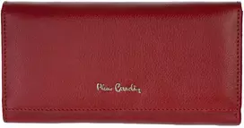 Pierre Cardin Piniginė Moterims Raudona 06 ITALY 100/Raudonas