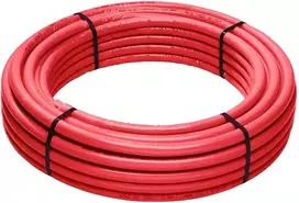 General Fittings Italija Daugiasluoksnis vamzdis 26x3 PEX-AL-PEX su raudona izoliacija (50m)