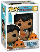 FUNKO POP! Vinilinė figūrėlė: Disney Lilo & Stitch - Lilo with Pudge, 9 cm
