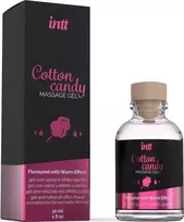 BoT INTT Cotton Candy Massage Gel 30ml - Warming, Edible, Sweet Aroma