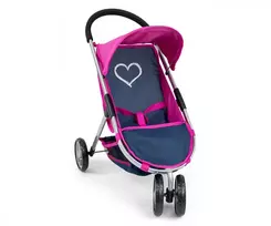 Milly Mally Susie Prestige Navy Baby golfo vežimėlis lėlėms