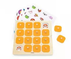 Dėlionė Viga Toys Viga Atminties Žaidimas Su 10 Kortelių