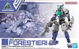 Bandai 30MM eEXM-S01U Forestieri 01 1/144 plastikinis surenkamas modelis