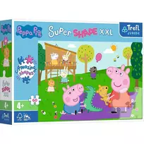 Trefl dėlionė 60 vnt. - Peppa Pig Pramogos su broliu