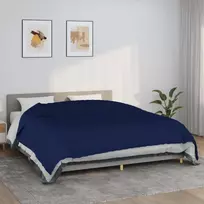 Sunki antklodė, mėlynos spalvos, 220x260cm, audinys, 15kg