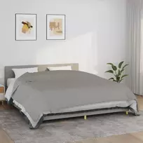 Sunki antklodė, pilkos spalvos, 220x260cm, audinys, 11kg
