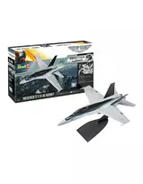 Revell Model Set F/A-18 Hornet "Top Gun" - PLASTIKINIS modeliavimo rinkinys