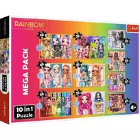 Trefl dėlionė 329 vnt. - Rainbow High lėlių kolekcija