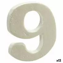 Pincello Dekoratyvinė figūrėlė Numeriai 9 12 vnt. (2 x 15 x 10 cm)
