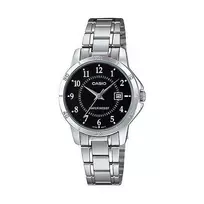 CASIO LTP-V004D-1BUDF moteriškas laikrodis (zd568a) + dėžutė