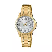 Casio moteriškas laikrodis LTP-V004G-7B2 (zd642b) + dėžutė