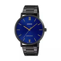 Casio Vyriškas laikrodis MTP-VT01B-2B + DĖŽUTĖ