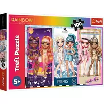 Trefl dėlionė 100 vnt. - Rainbow High lėlės