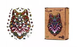 PuzzleOK Medinė dėlionė 73 vnt. - Paslaptingasis vilkas