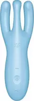 Satisfyer Threesome 4+ Lay-On Intimate Device with App Control Rožinė